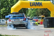 Rallye Český Krumlov: Super RZ na výstavišti v Českých Budějovicích 2018